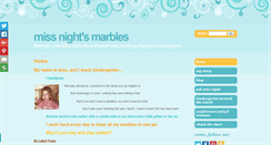 Desktop Screenshot of missnightmutters.com